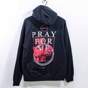 Kendrick Lamar Nobody Pray For Me Hoodie Sweatshirt Large Damn 2017 Tour TDE Rap